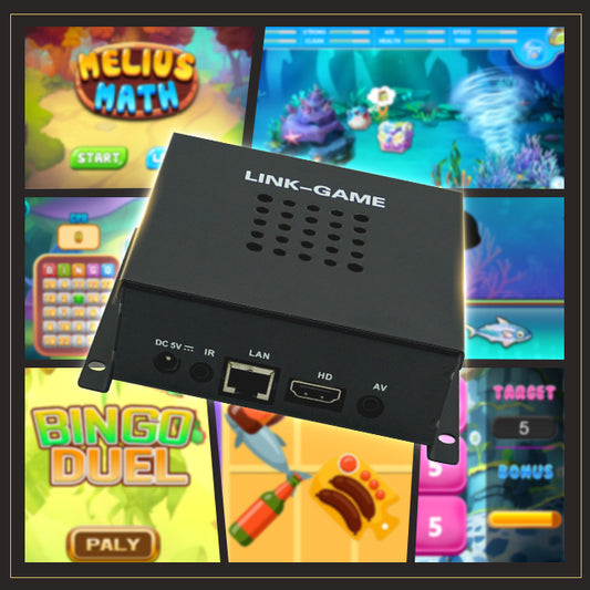 Wifi TV Game Box 2-Players Retro Arcade Full Download Games